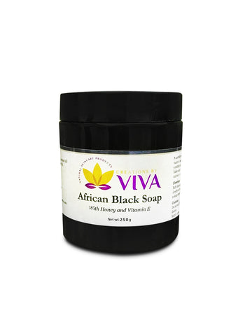 African Black Soap with Honey and Vitamin E